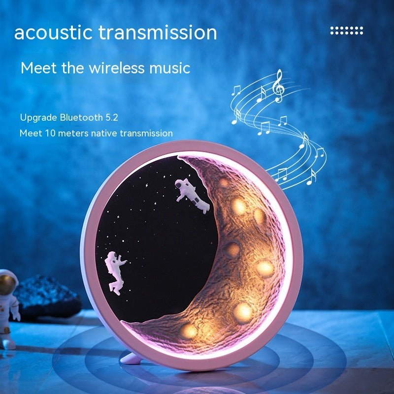 Moon Astronaut Wireless Bluetooth Speaker