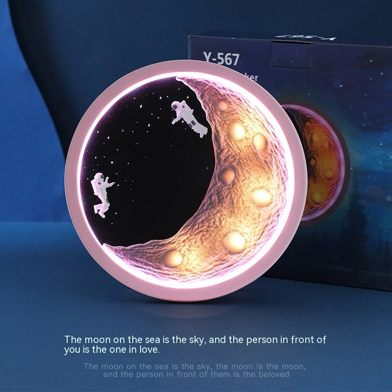 Moon Astronaut Wireless Bluetooth Speaker