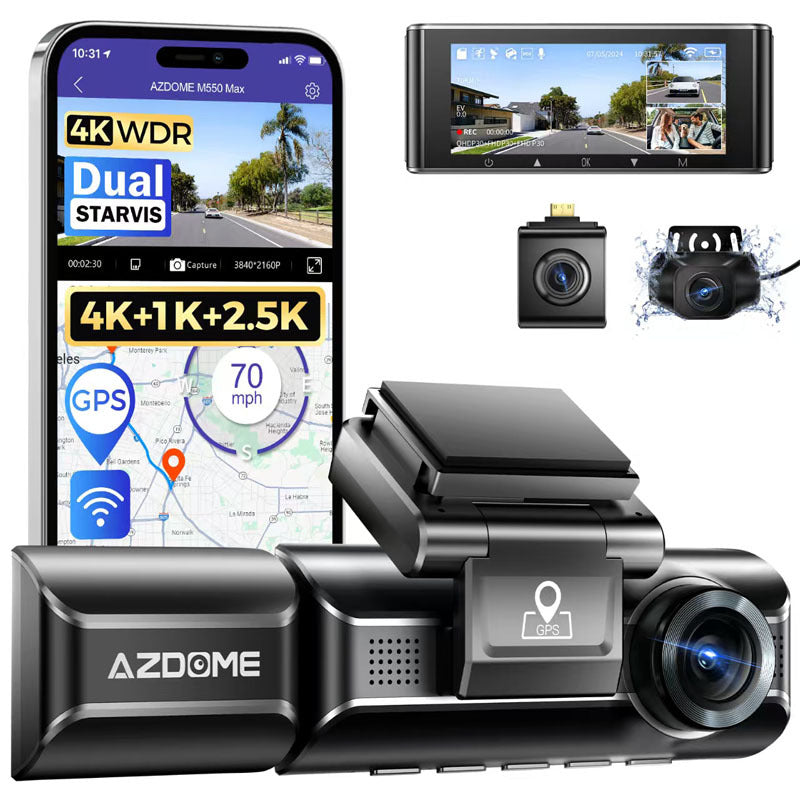 M550PRO HD 4K Dash Cam