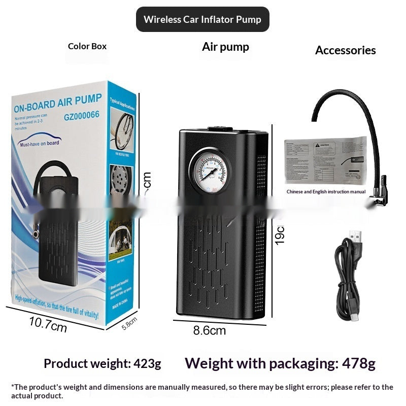 Fashionable New Portable Universal Tire Inflator
