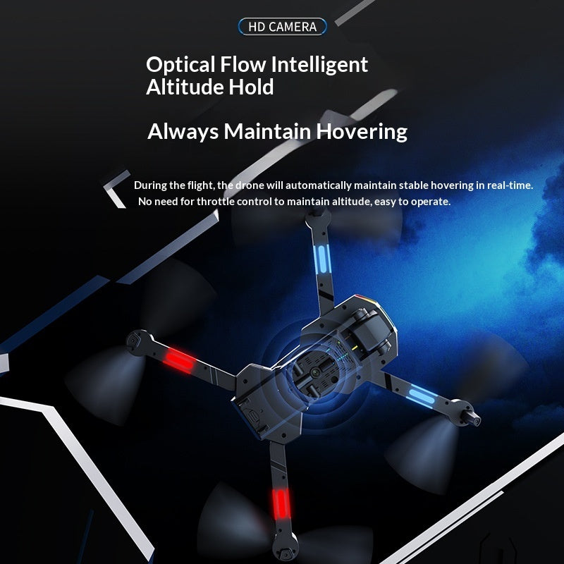 Foldable Obstacle-Avoidance Aerial Photography Drone Entry-Level Remote-Controlled Battery
