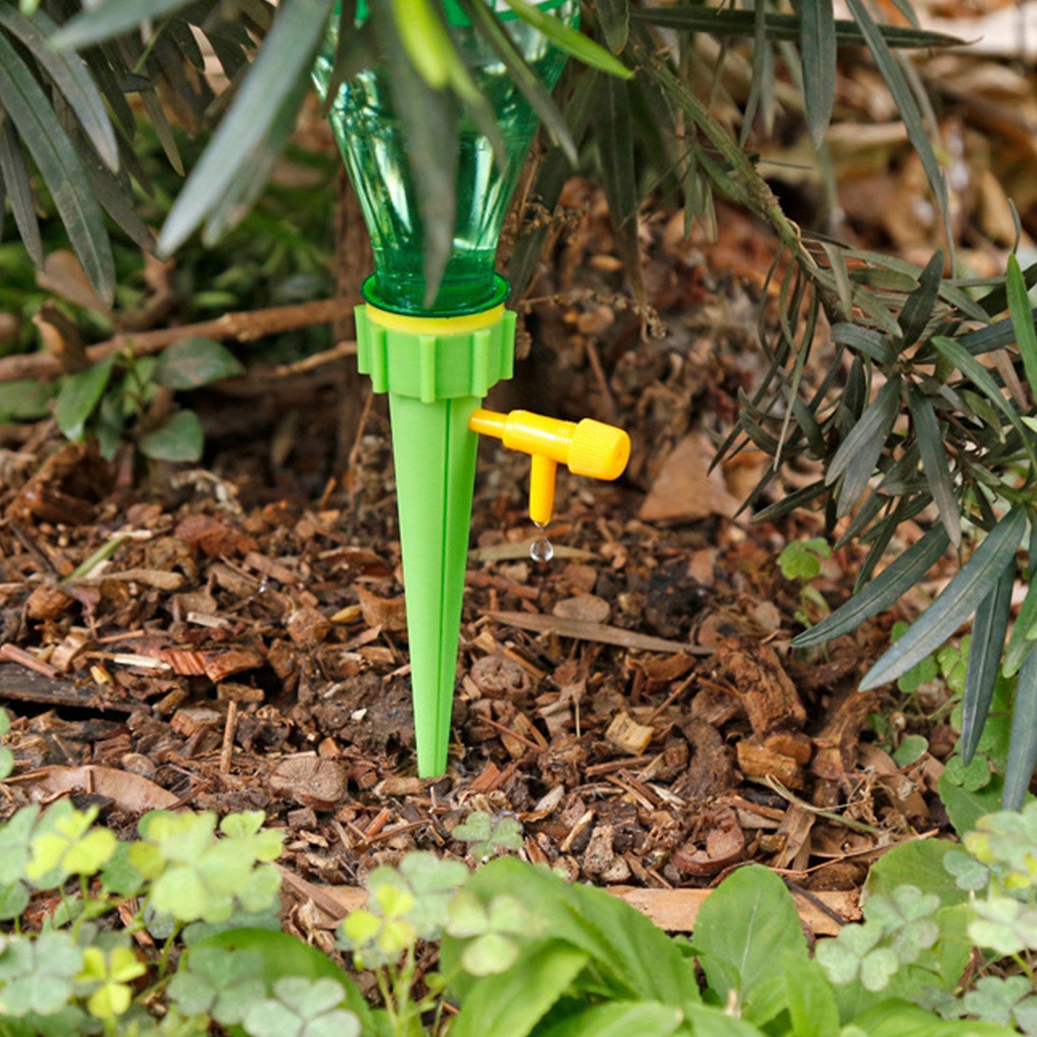 Plant Watering Spikes Self Watering Devices Automatic Plant Waterer With Slow Release Control Valve For Outdoor Indoor Plant