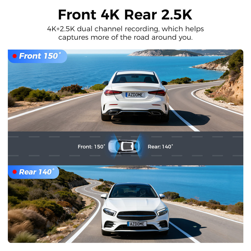M550PRO HD 4K Dash Cam