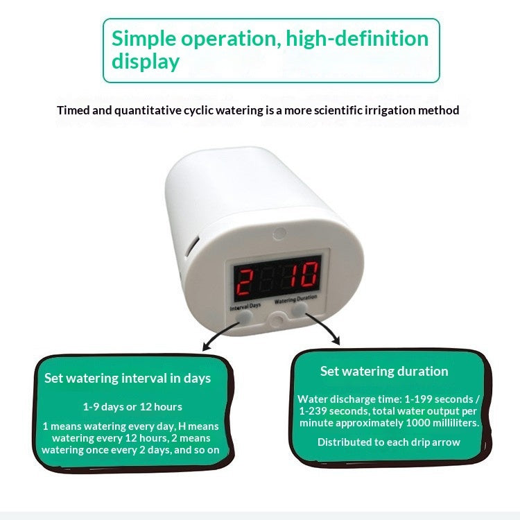 Automatic Watering Timer For Gardens And Indoor Plants Drip Irrigation System